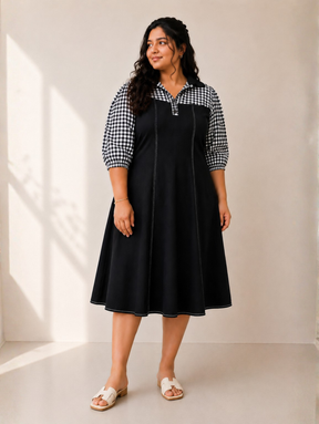 Blackberry Denim Dress