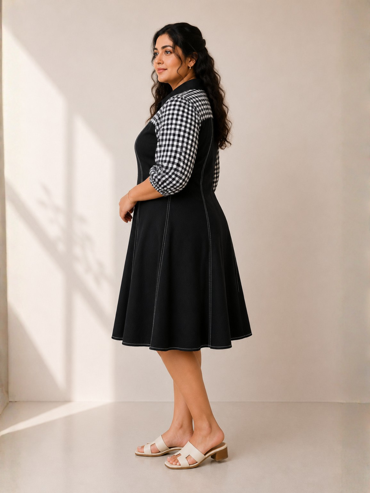 Blackberry Denim Dress