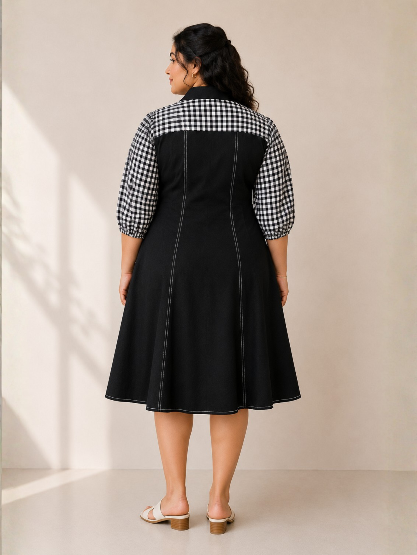 Blackberry Denim Dress