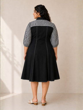Blackberry Denim Dress