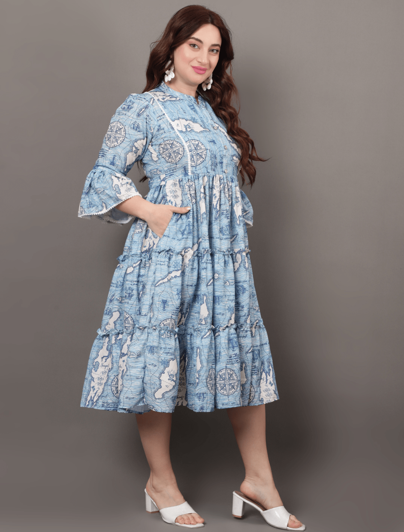 Oceanic Dust Dress