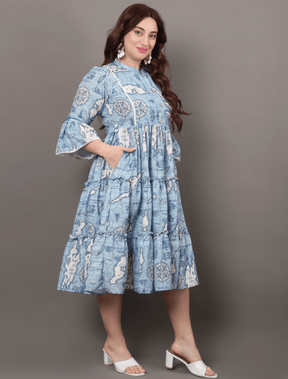 Oceanic Dust Dress