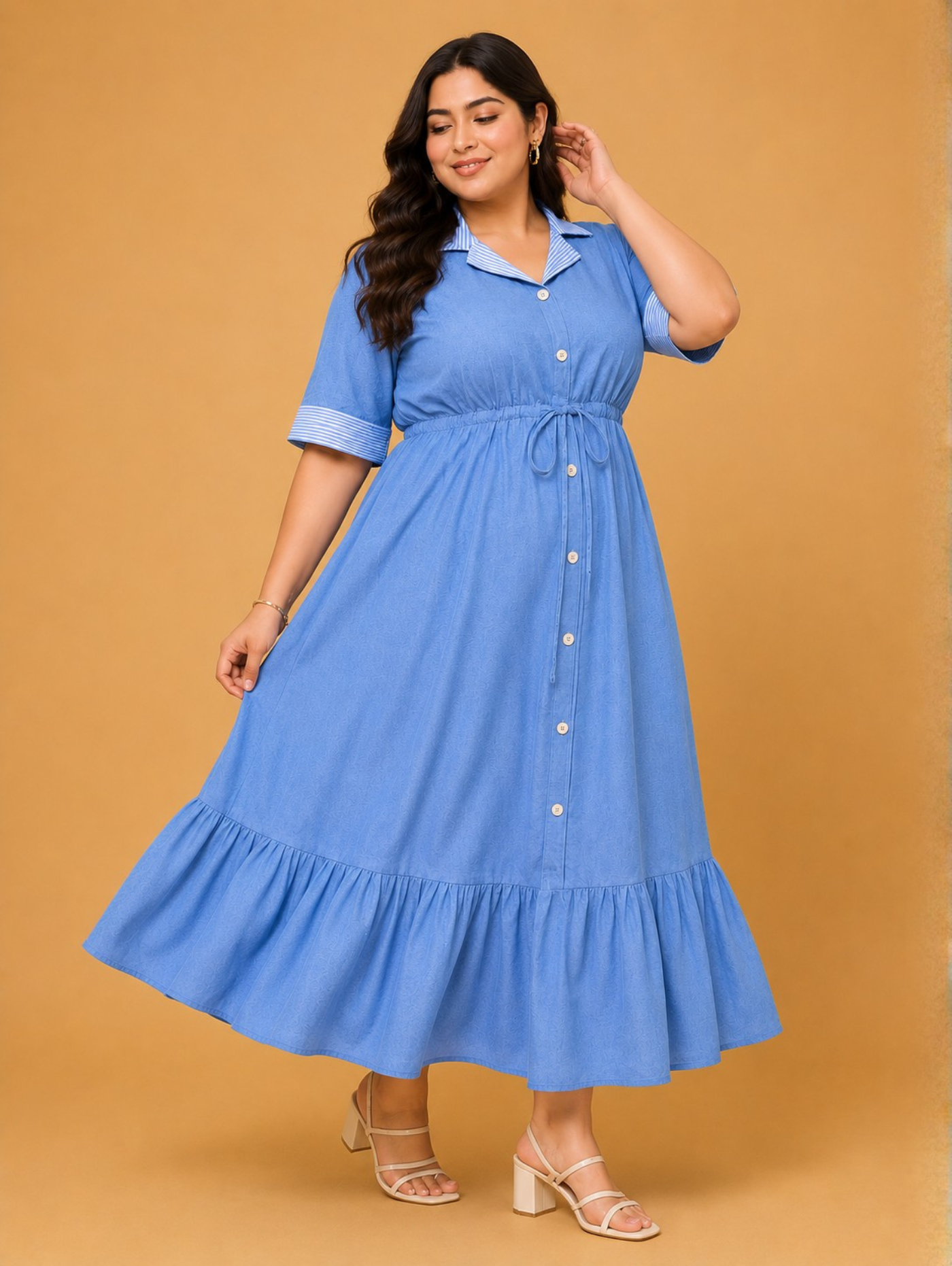 Amora Sky Maxi Dress