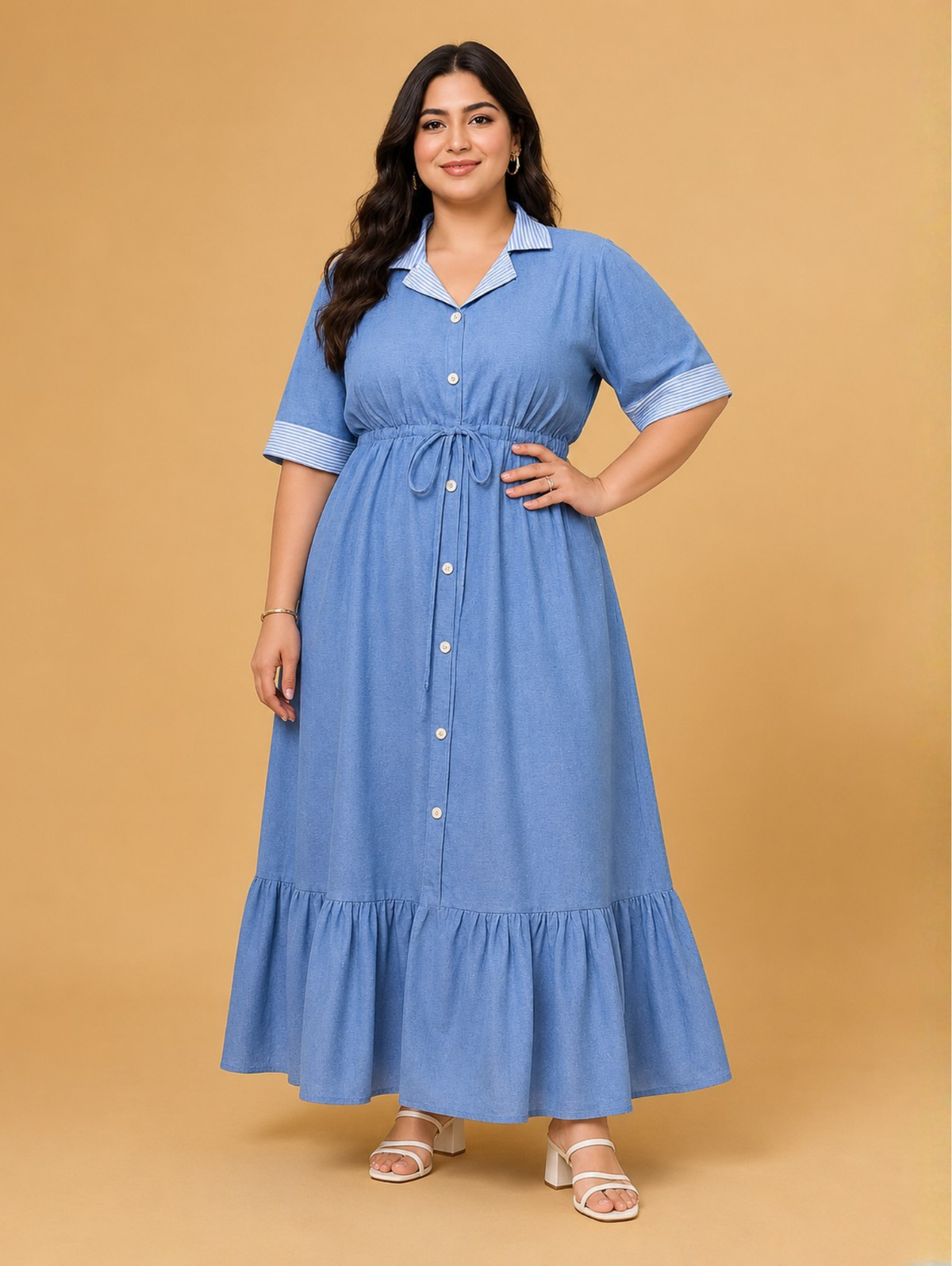 Amora Sky Maxi Dress