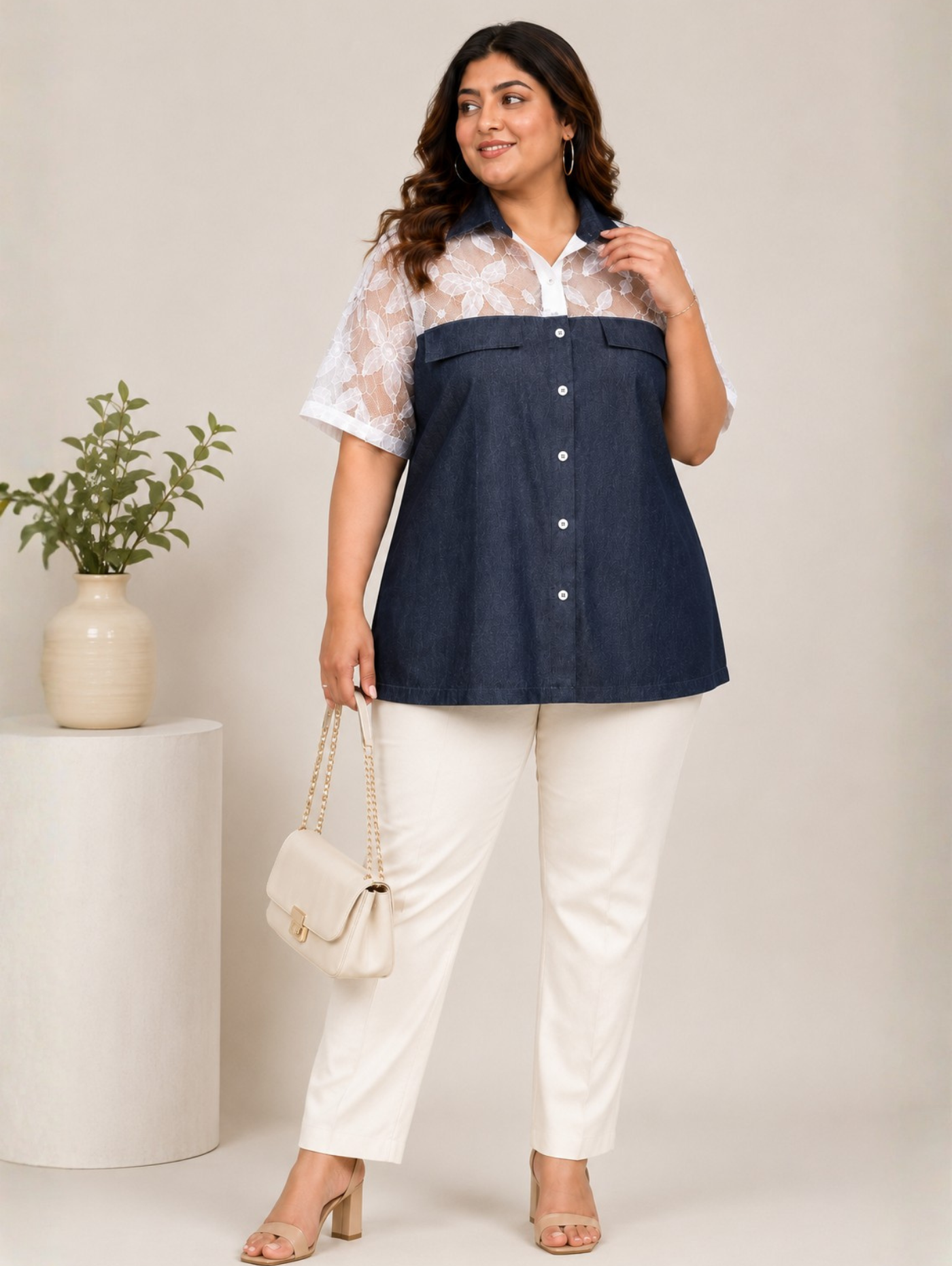 Laceden Denim Shirt