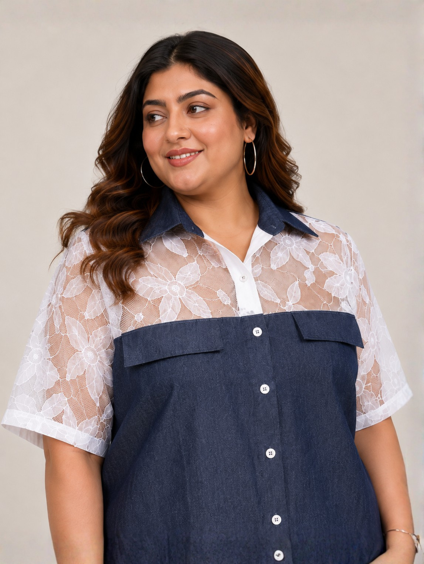 Laceden Denim Shirt