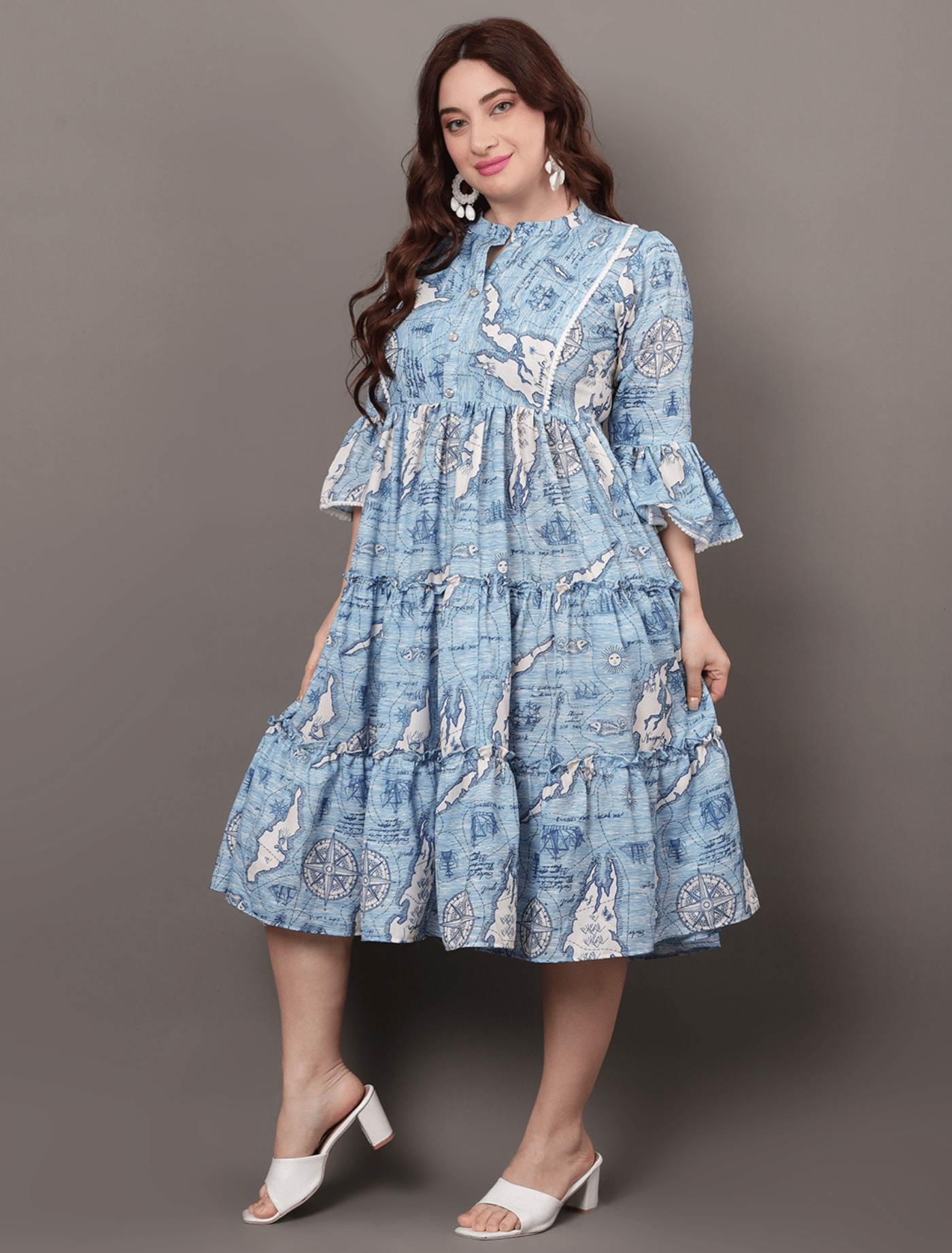Oceanic Dust Dress
