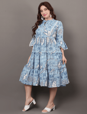 Oceanic Dust Dress