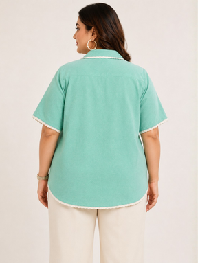 Lace Trim Shirt