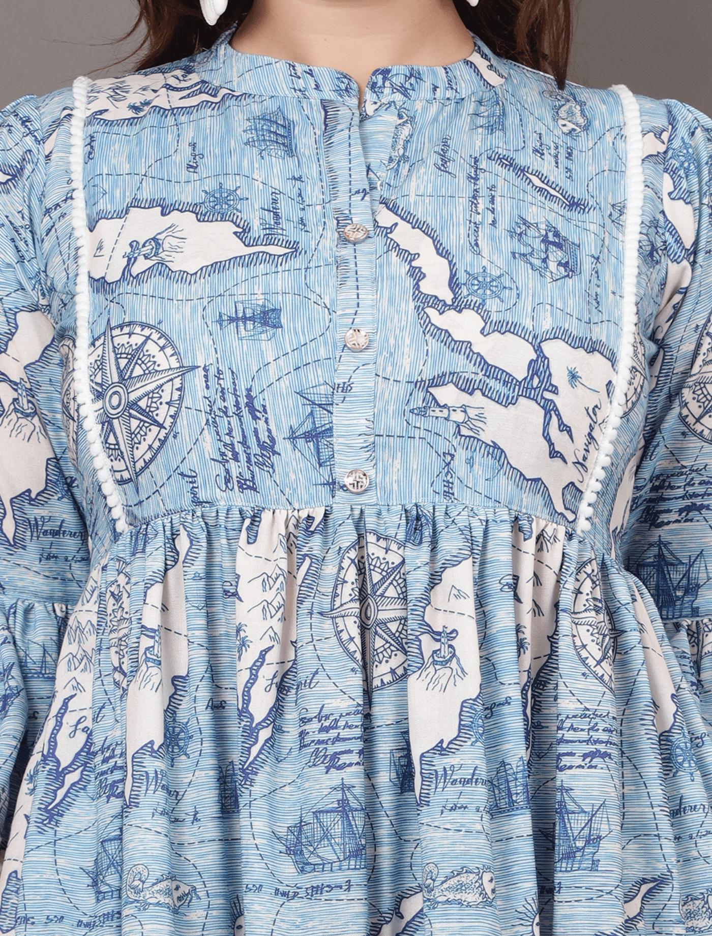 Oceanic Dust Dress