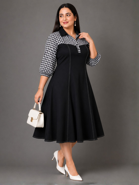 Blackberry Denim Dress
