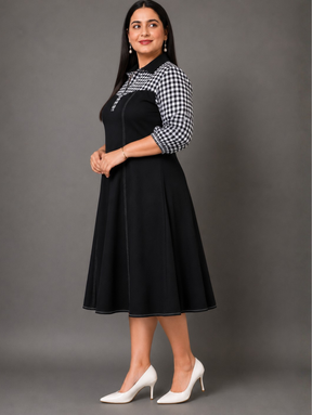 Blackberry Denim Dress