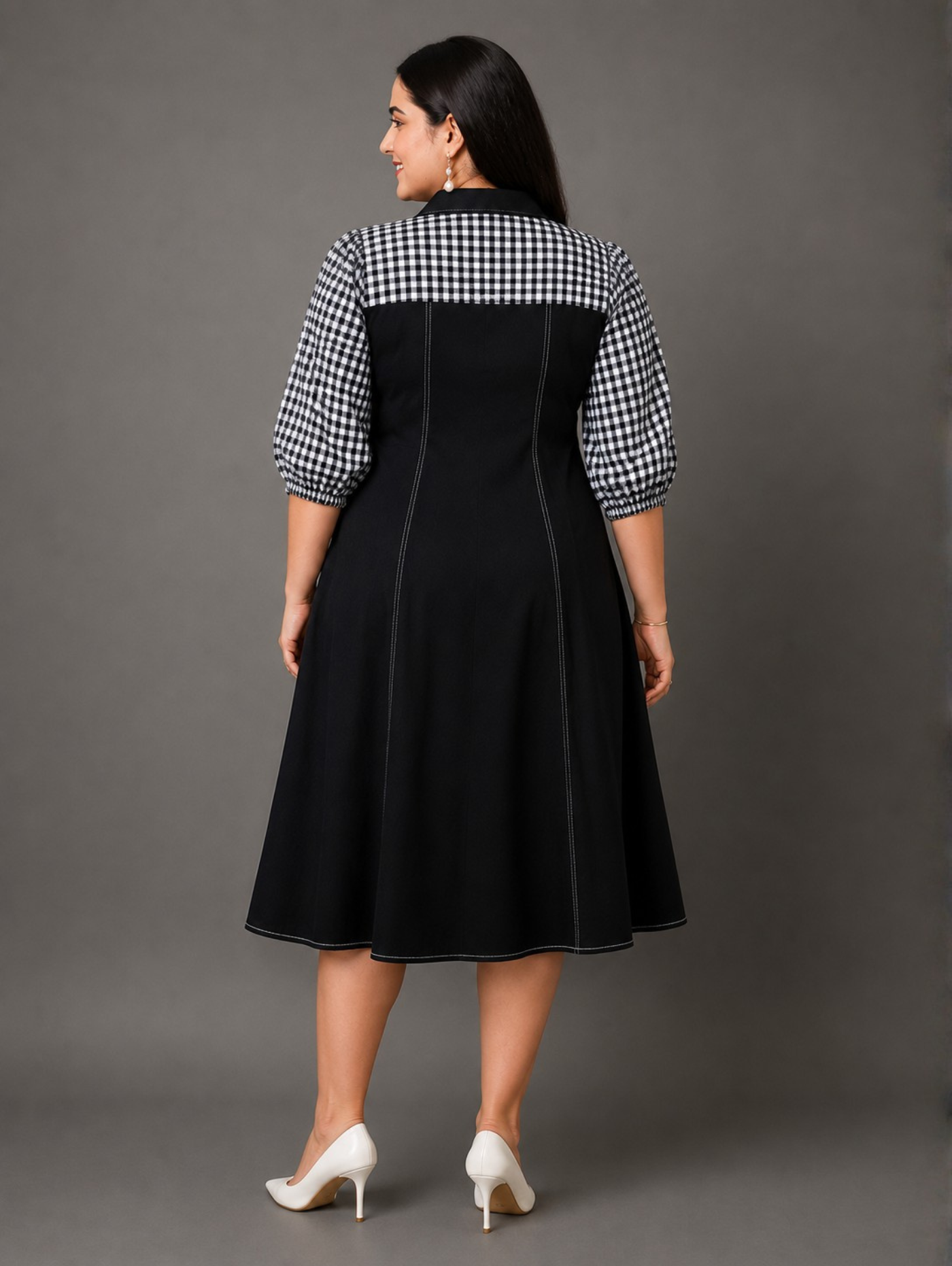 Blackberry Denim Dress