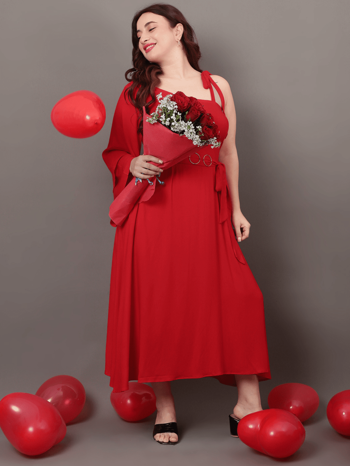 Love Asymmetry Dress