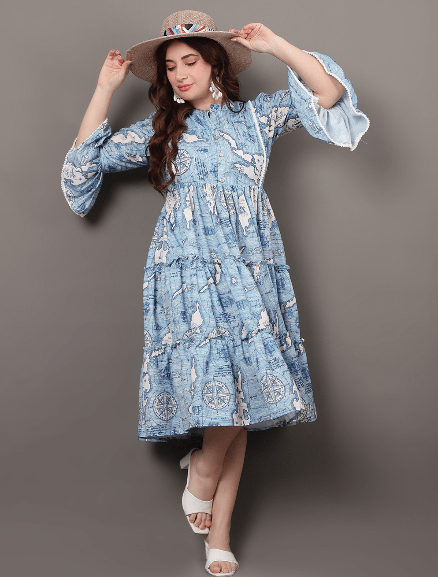 Oceanic Dust Dress