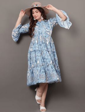 Oceanic Dust Dress