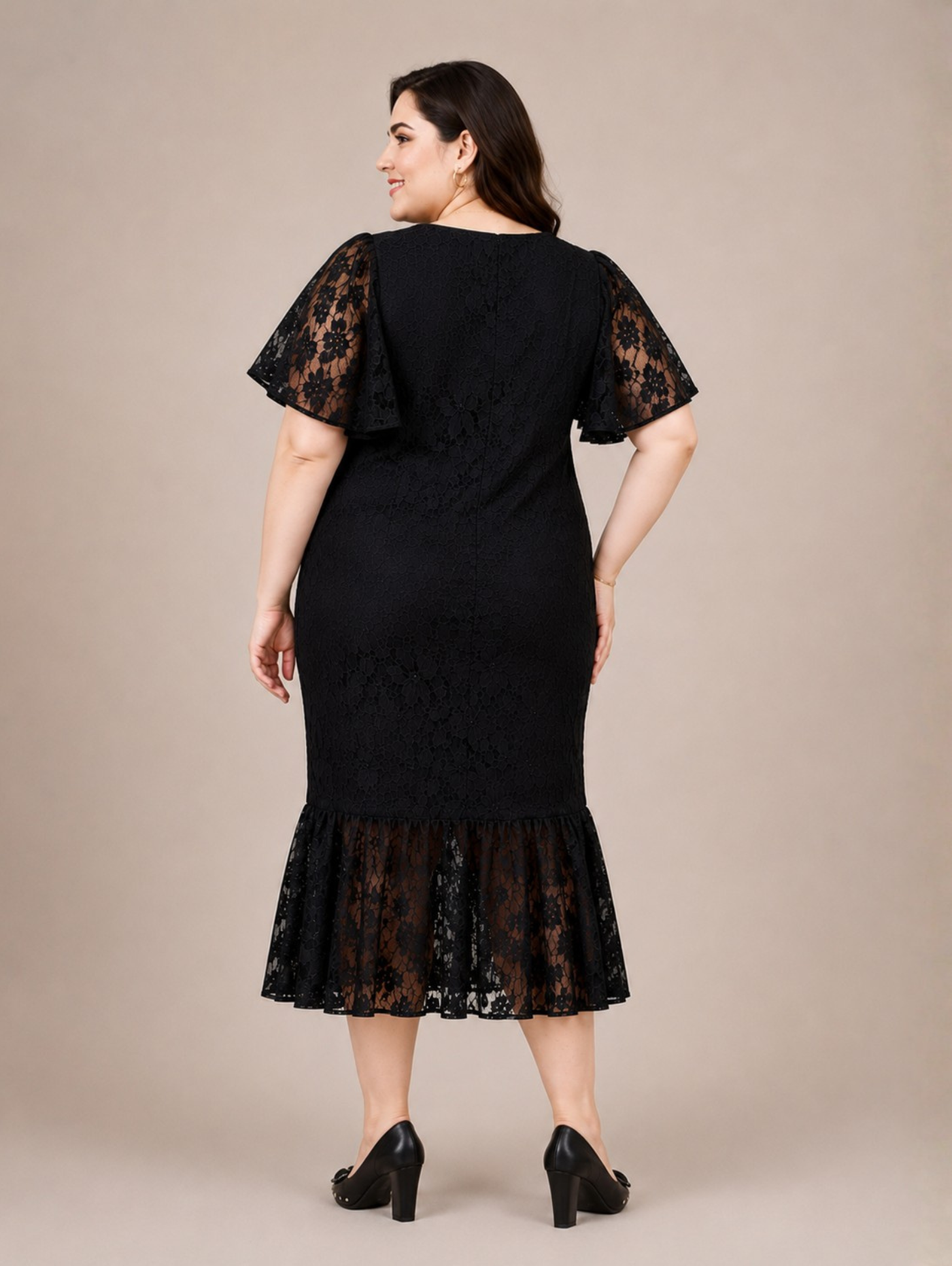 Black Sunflower Party Dress