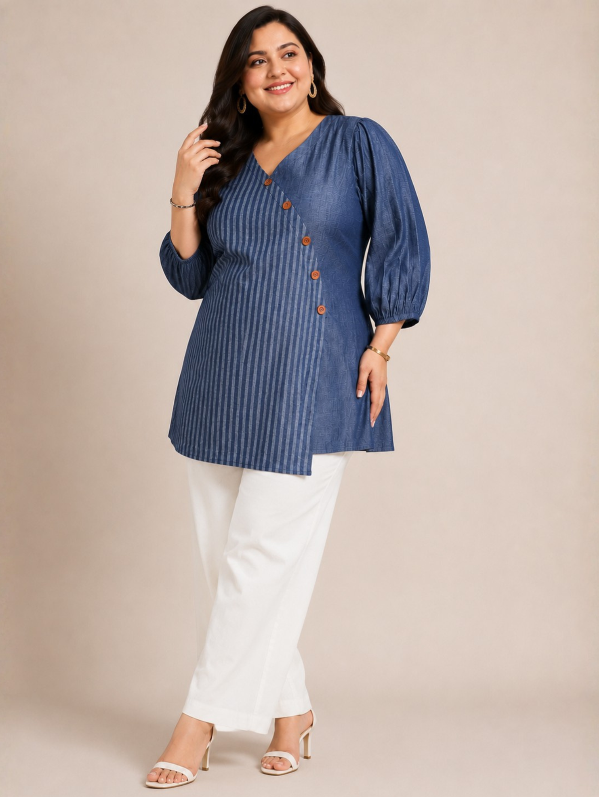 Slate & Stripe Denim Top
