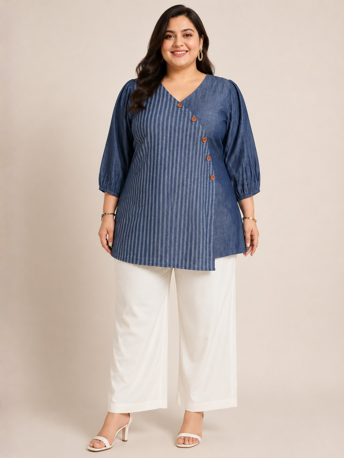 Slate & Stripe Denim Top