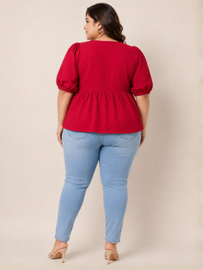 Rosalie Peplum Top