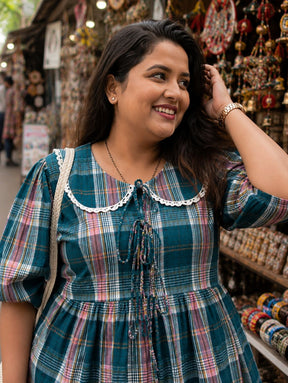 Plaid & Pretty Top