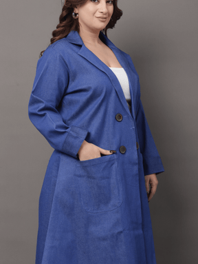 Denim Trench Coat