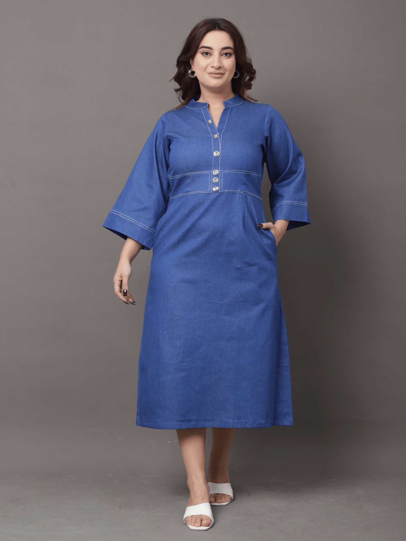 Denim Sunwashed dress