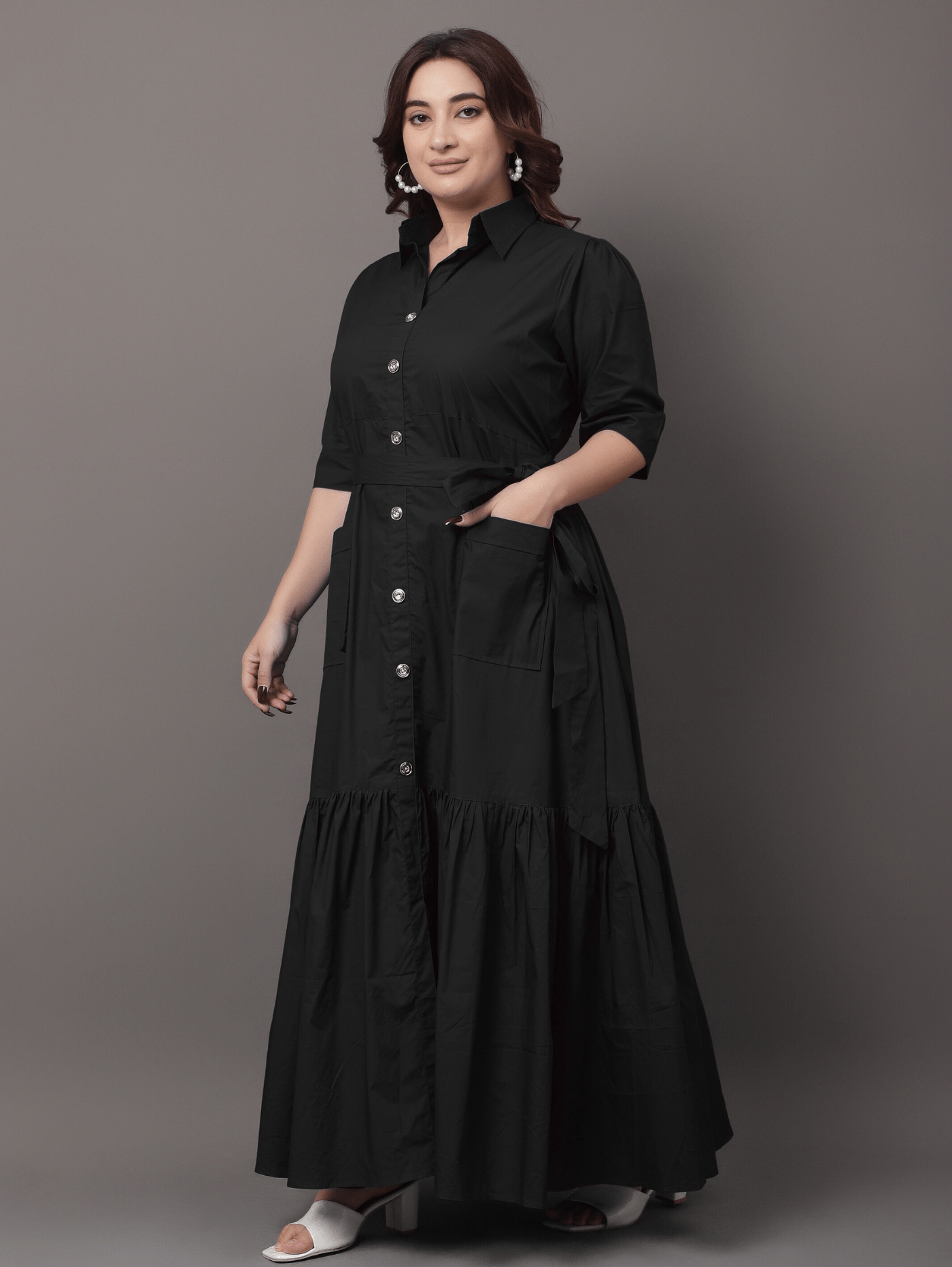 Black Preppy Dress