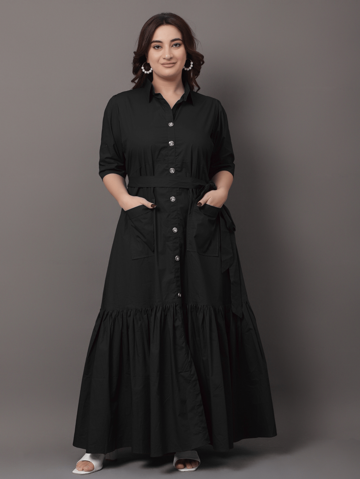 Black Preppy Dress