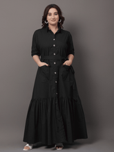 Black Preppy Dress