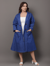 Denim Trench Coat