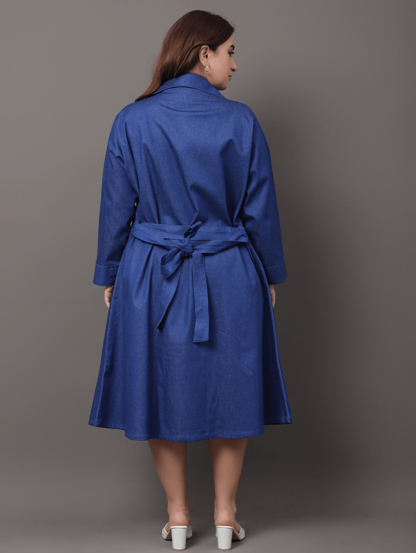 Denim Trench Coat