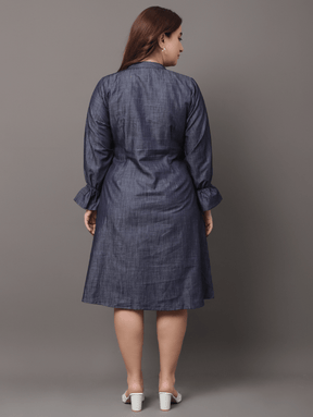 Denim Doodle Dress