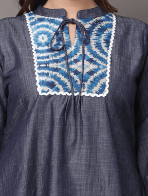 Denim Doodle Dress