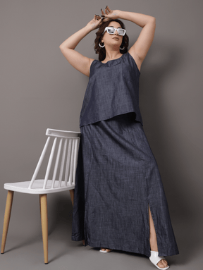 Monochrome Denim Coord