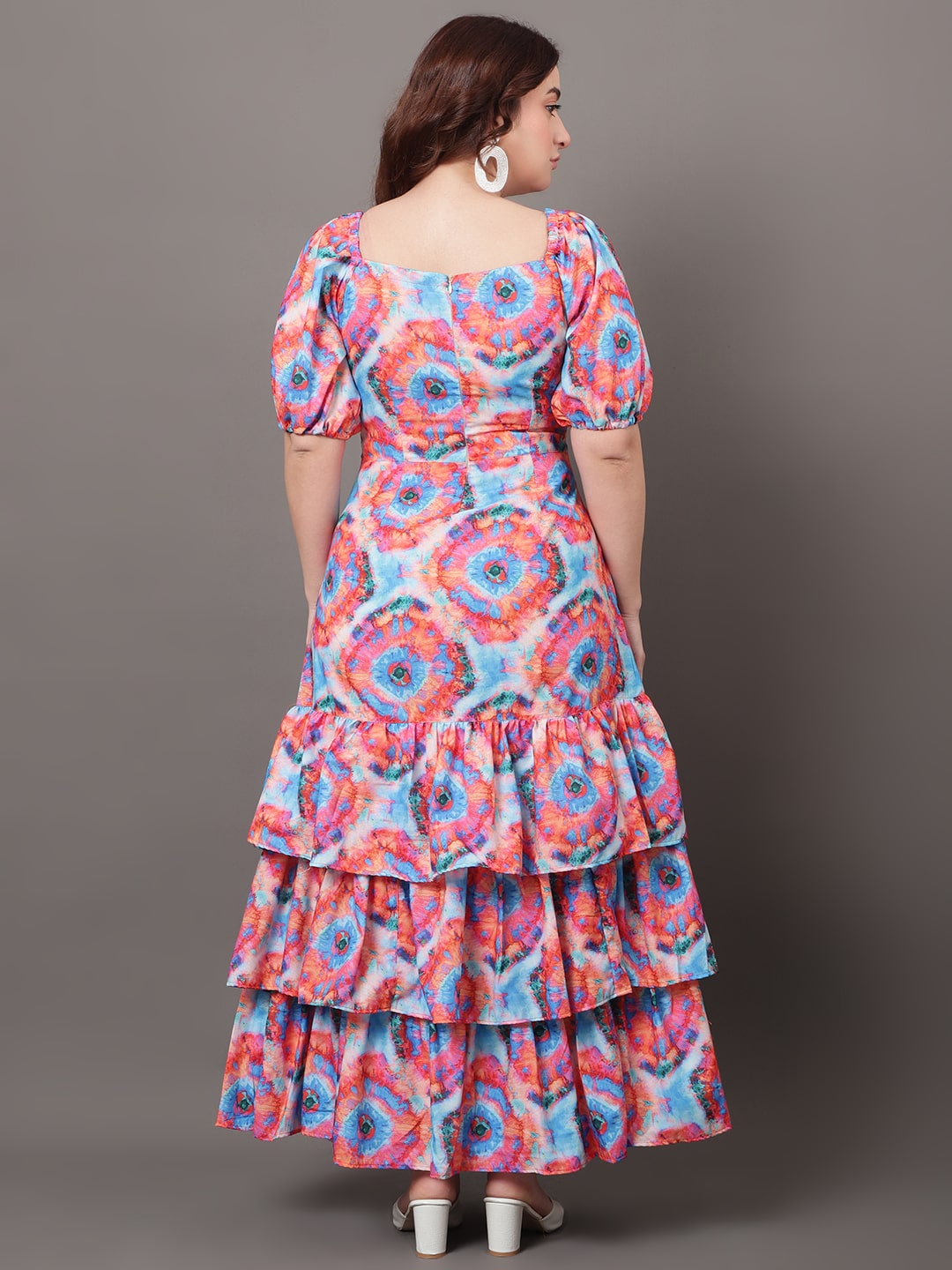Vibrant Colourwheel Dress