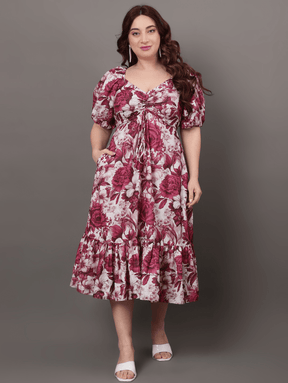 Winy floral Dress