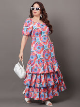 Vibrant Colourwheel Dress
